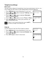 Предварительный просмотр 19 страницы VTech 6325-3 User Manual