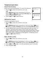 Предварительный просмотр 39 страницы VTech 6325-3 User Manual