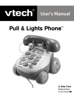 VTech 80-068400 - Pull & Lights Phone User Manual preview