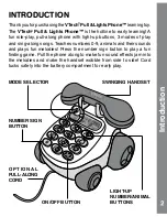 Предварительный просмотр 3 страницы VTech 80-068400 - Pull & Lights Phone User Manual