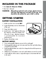 Preview for 4 page of VTech 80-072300 - Little Einsteins Learn User Manual