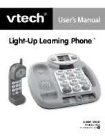 Предварительный просмотр 1 страницы VTech 80-102100 - Light-Up Learning Phone User Manual