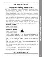 Preview for 5 page of VTech 80-102200 - Crystal Sounds DECT Digital Monitor User Manual