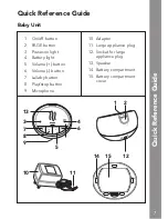 Предварительный просмотр 9 страницы VTech 80-102200 - Crystal Sounds DECT Digital Monitor User Manual