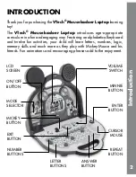 Предварительный просмотр 3 страницы VTech 80-103900 - Mousekadoer Laptop User Manual