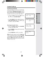 Preview for 21 page of VTech 80-6111-00 - AT&T E5811 - 5.8 GHz Cordless Answering System User Manual