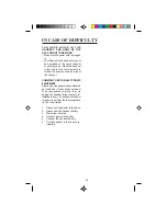 Preview for 38 page of VTech 914 ADLi Operating Instructions Manual