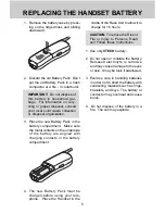 Предварительный просмотр 5 страницы VTech 9241 - VT Cordless Phone User Manual