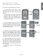 Preview for 17 page of VTech A1100 Analog Classic Series User Manual