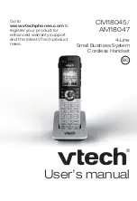 VTech AM18047 User Manual preview