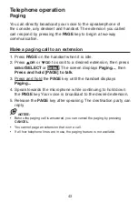 Preview for 52 page of VTech AM18047 User Manual