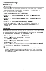 Preview for 28 page of VTech AM18247 User Manual