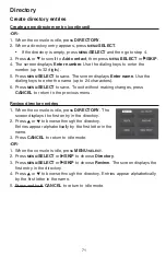 Preview for 80 page of VTech AM18447 User Manual