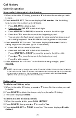 Preview for 87 page of VTech AM18447 User Manual