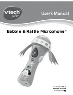 Preview for 1 page of VTech Babble & Rattle Microphone User Manual