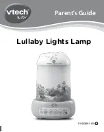 Preview for 1 page of VTech Baby Lullaby Lights Lamp Parents' Manual