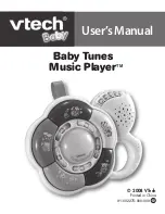 Предварительный просмотр 1 страницы VTech Baby Tunes Music Player User Manual