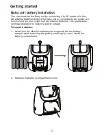 Preview for 8 page of VTech BM3100 User Manual