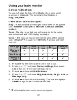 Preview for 34 page of VTech BM5000 User Manual