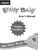 Предварительный просмотр 1 страницы VTech Brainy Baby Happy Hammy User Manual