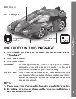 Preview for 4 page of VTech Bronco The RC Triceratops User Manual