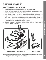 Preview for 5 page of VTech Bronco The RC Triceratops User Manual