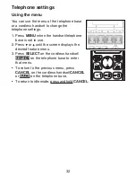 Предварительный просмотр 39 страницы VTech CareLine SN1196 User Manual