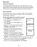 Предварительный просмотр 99 страницы VTech CareLine SN1196 User Manual