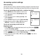 Предварительный просмотр 111 страницы VTech CareLine SN1196 User Manual