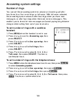 Предварительный просмотр 112 страницы VTech CareLine SN1196 User Manual