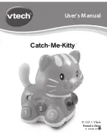 VTech Catch-Me-Kitty User Manual preview