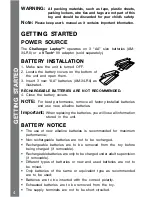 Preview for 4 page of VTech CHALLENGER 91-002136-014-000 User Manual