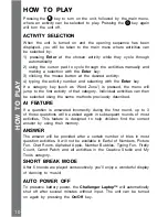 Preview for 10 page of VTech CHALLENGER 91-002136-014-000 User Manual