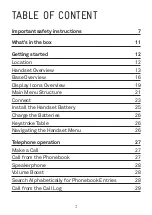 Preview for 2 page of VTech CL6527A User Manual