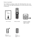 Preview for 3 page of VTech CL80121 User Manual