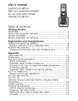 Preview for 4 page of VTech CL80121 User Manual