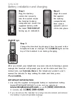 Preview for 11 page of VTech CL80121 User Manual