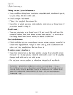 Preview for 23 page of VTech CL80121 User Manual