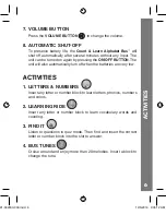 Preview for 7 page of VTech Count & Learn Alphabet Bus User Manual