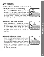 Preview for 7 page of VTech Count & Learn Turtle User Manual