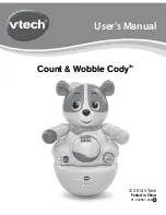 VTech Count & Wobble Cody User Manual preview