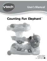 VTech Counting Fun Elephant User Manual preview