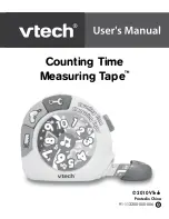 VTech Counting Time Measuring Tape User Manual preview