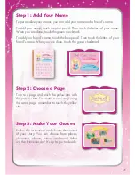 Preview for 5 page of VTech Create-A-Story: Disney Princess-Cinderella & Sleeping Beauty User Manual