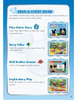 Предварительный просмотр 9 страницы VTech Create-A-Story: Mickey Mouse Clubhouse User Manual