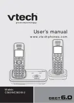 Предварительный просмотр 1 страницы VTech CS6319 User Manual