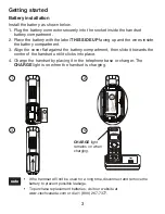 Preview for 7 page of VTech CS6419 User Manual