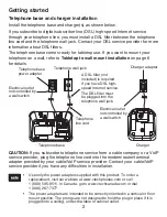 Предварительный просмотр 6 страницы VTech CS6428-2 User Manual