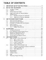 Preview for 2 page of VTech CS6519A User Manual