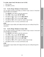 Preview for 39 page of VTech CS6519A User Manual